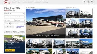 
                            4. New & Used RVs for Sale on RVT.com® - Travel Trailers ...