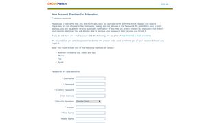 
                            4. New User Registration - OKJobMatch.com