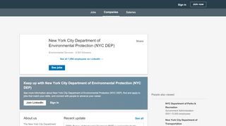 
                            11. New York City Department of Environmental Protection (NYC ...