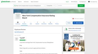 
                            3. New York Compensation Insurance Rating Board - nycirb | Glassdoor