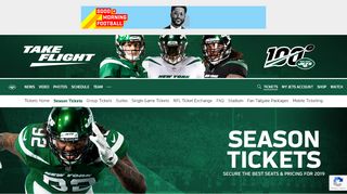 
                            1. New York Jets | Season Tickets