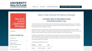 
                            7. New York School of Interior Design Student Health Insurance Plan ...