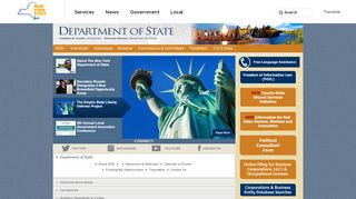 
                            9. New York State Department of State