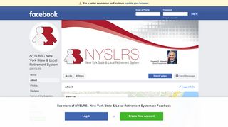 
                            6. New York State & Local Retirement System - Facebook