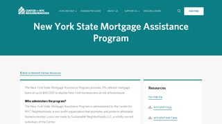 
                            4. New York State Mortgage Assistance Program - Center for New York ...