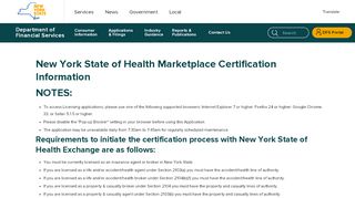 
                            8. New York State of Health Exchange Information for ...