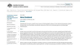 
                            7. New Zealand | ALRC - Australian Law Reform Commission