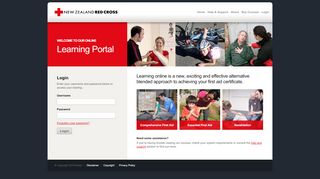 
                            9. New Zealand Red Cross + Welcome to our Online Learning Portal