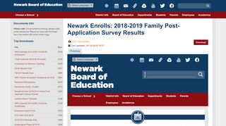 
                            5. Newark Enrolls: 2018-2019 Family Post-Application Survey ...