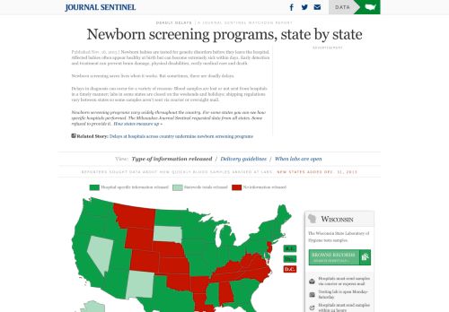 
                            9. Newborn screening in Texas - Home - Milwaukee Journal Sentinel