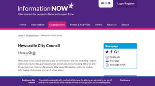 
                            7. Newcastle City Council - Information Now