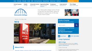 
                            9. Newcastle College | About NCG