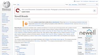
                            8. Newell Brands - Wikipedia