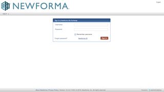 
                            5. Newforma Info Exchange - Sign In