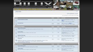 
                            7. NewHilux.net • Index page - The Ultimate online …
