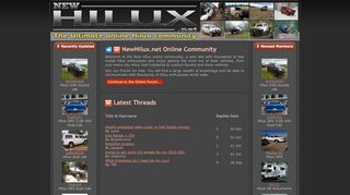 
                            5. Newhilux.net - The Ultimate online Hilux community!