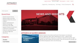 
                            3. News and Insights - Appareo