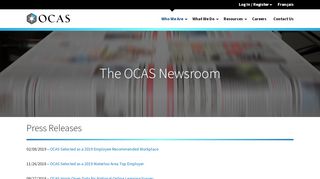 
                            8. News | OCAS