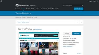 
                            2. News Portal - WordPress theme | WordPress.org