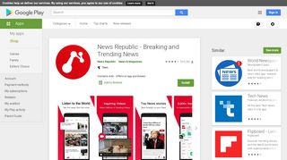 
                            1. News Republic - Breaking and Trending News - Apps on ...