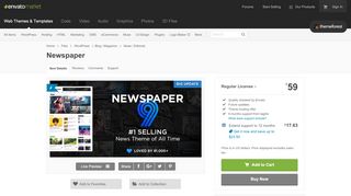 
                            8. Newspaper by tagDiv | ThemeForest