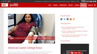 
                            7. Newsroom | American Career College