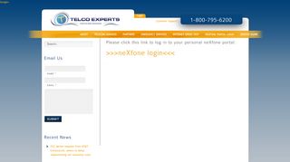 
                            5. neXfone portal login - Telco Experts Telco Experts