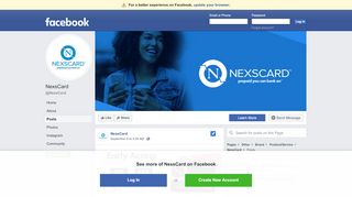 
                            7. NexsCard - Posts | Facebook