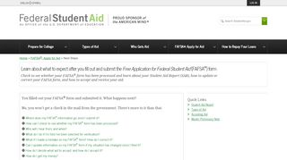 
                            1. Next Steps | Federal Student Aid