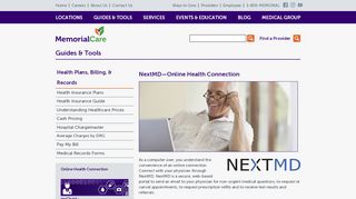 
                            9. NextMD—Online Health Connection | MemorialCare Health ...