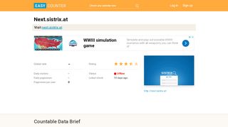 
                            7. Next.sistrix.at: Login - SISTRIX - easycounter.com
