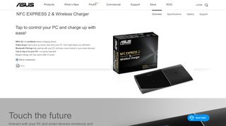 
                            2. NFC EXPRESS 2 & Wireless Charger - asus.com