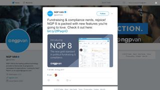 
                            9. NGP VAN on Twitter: 