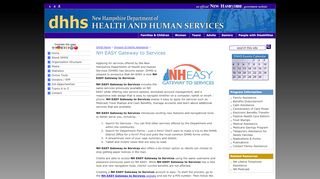 
                            5. NH EASY - New Hampshire Department of Health and Human ...