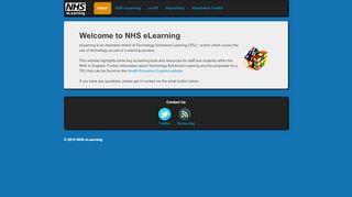 
                            1. NHS eLearning