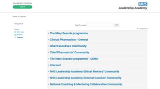 
                            2. NHS Leadership Academy - Virtual Campus