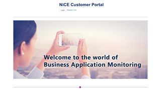 
                            3. NiCE Customer Portal