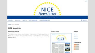 
                            3. NICE Newsletter - journals.ub.uni-heidelberg.de