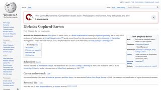 
                            8. Nicholas Shepherd-Barron - Wikipedia