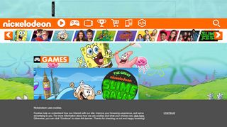 
                            7. Nickelodeon Games | Kids Online Games