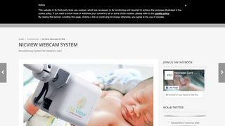 
                            3. NICVIEW WEBCAM SYSTEM - Neonatal Care Academy