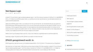 
                            4. Niet eepass login - rhindevergo.cf