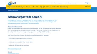 
                            1. Nieuwe login voor anwb.nl | ANWB