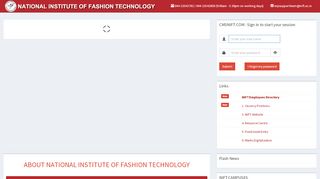 
                            4. NIFT :: FIXED ASSET LOGIN - Login Page