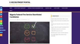 
                            5. Nigeria Federal Fire Service Shortlisted Candidates E-Recruitment ...