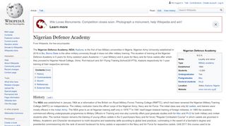 
                            5. Nigerian Defence Academy - Wikipedia