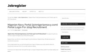 
                            3. Nigerian Navy Portal (joinnigeriannavy.com) Portal Login ...