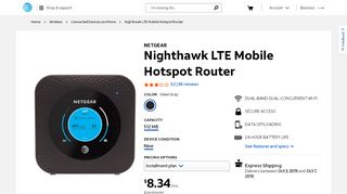 
                            5. Nighthawk LTE Mobile Hotspot Router - AT&T