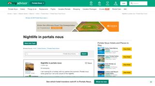 
                            1. Nightlife in portals nous - Portals Nous Forum - TripAdvisor