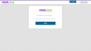 
                            6. Nikah.com Login - Muslim Matrimony - Single Muslims for ...